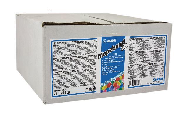 Banda cauciucata autoadeziva Mapei Mapeband SA rola 25 m x 10 cm [1]